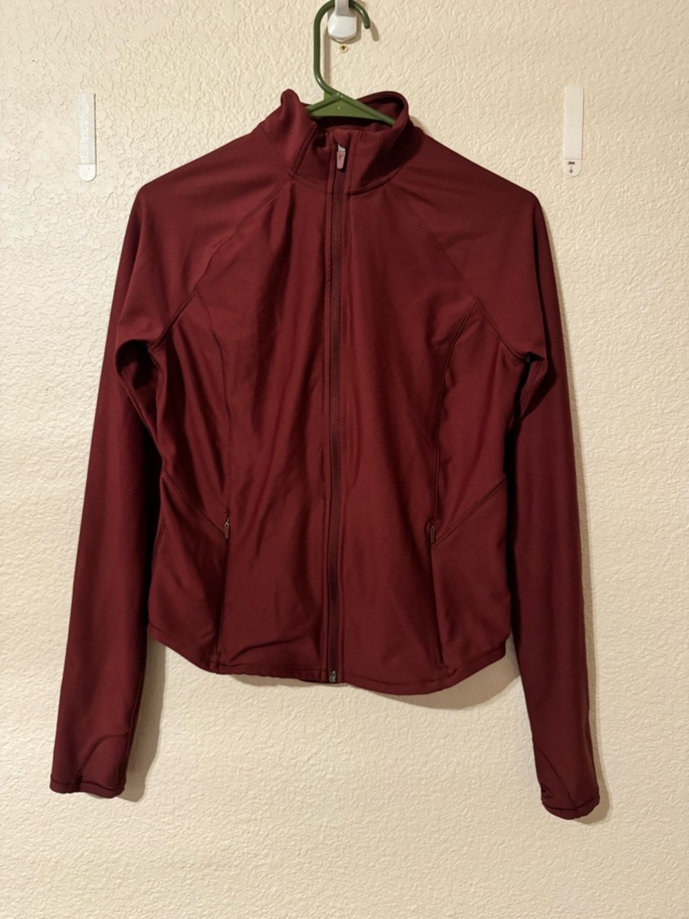 NWOT Old Navy PowerSoft Full Zip- Burgundy